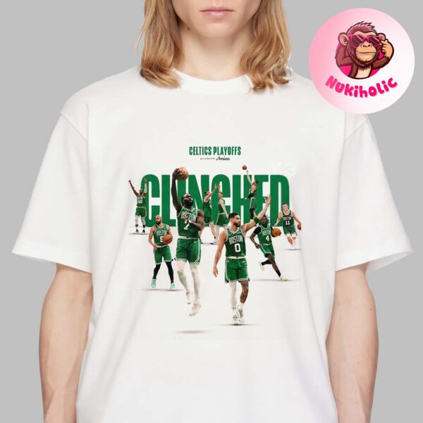 Boston Celtics Clinch Playoff Spot NBA Unisex T-Shirt