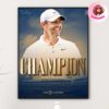 Rory McIlroy Is The Champion Of The Players Championship PGA Home Decor Poster Canvas