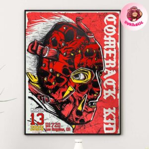 Comback Kid Music Show At Q1720 In Los Angeles CA On March 13th 2025 Home Decor Poster Canvas