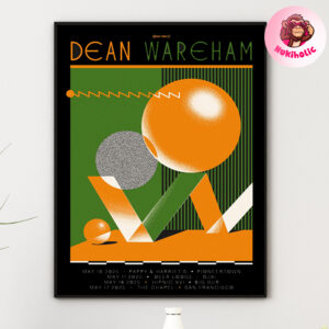 Dean Wareham Music Tour Schedule Home Decor Poster Canvas