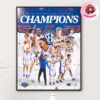 Florida Gators Emerge As The 2025 SEC Tournament Champions Home Decor Poster Canvas