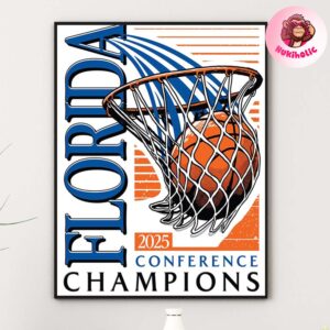 Florida Gators Is The Newly Crowned 2025 Southeastern Conference Tournament Champions Home Decor Poster Canvas