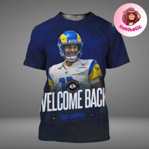 Jimmy Garoppolo Welcome Back To Los Angeles Rams NFL All Over Print Shirt