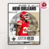 Justin Reid Transfer To New Orleans Saints Play Safety Position NFL Home Decor Poster Canvas