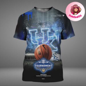 Kentucky Wildcats At SEC Men Basketball Tournament 2025 All Over Print Shirt