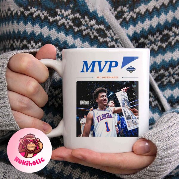 MVP Sec Tournament Is The Walter Clayton Jr From Florida Gators Coffee Ceramic Mug