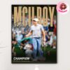 Champion The Player Is The Rory McIlroy PGA Home Decor Poster Canvas