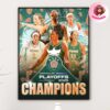 Rose BC Wins The First Ever Unrivaled Championship Home Decor Poster Canvas