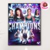 Rose BC Claims The Inaugural Unrivaled Championship Home Decor Poster Canvas