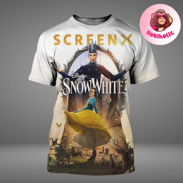 Snow White New Poster Film Realease On March 21th 2025 All Over Print Shirt