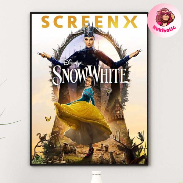 Snow White New Poster Film Realease On March 21th 2025 Home Decor Poster Canvas