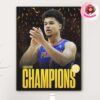 Florida Gators Is The Newly Crowned 2025 Southeastern Conference Tournament Champions Home Decor Poster Canvas