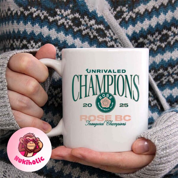 Unrivaled Champions 2025 Is Rose BC Coffee Ceramic Mug