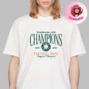 Unrivaled Champions 2025 Is Rose BC Unisex T-Shirt